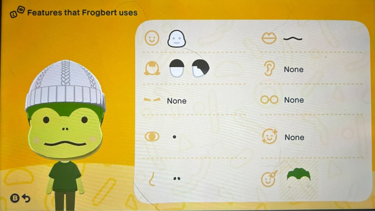 Frogbert Mii features guide