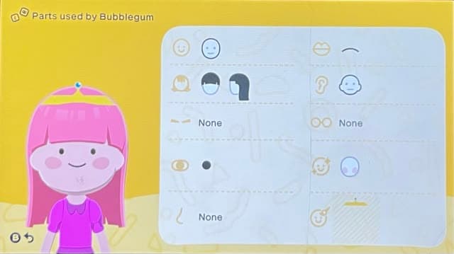 Princess Bubblegum Mii features guide