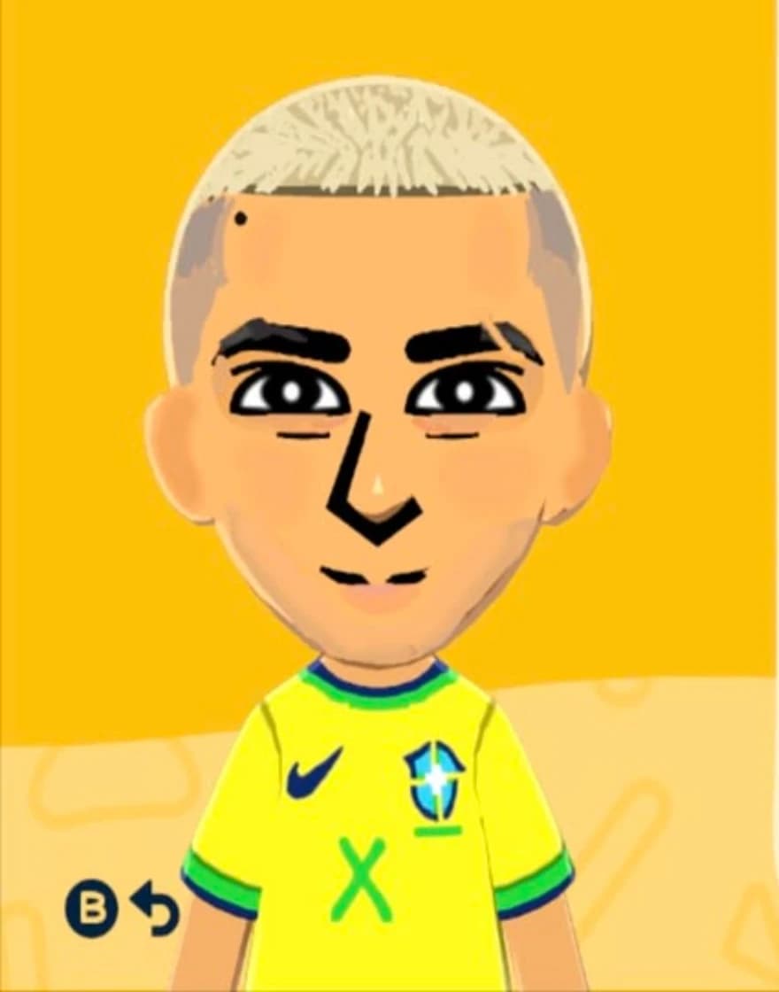 Richarlison - Tomodachi Life Mii portrait