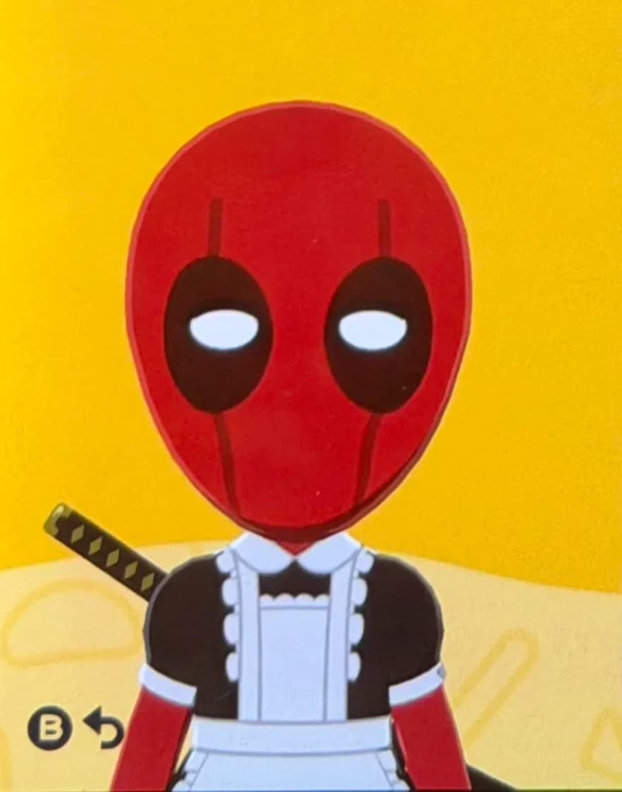 Deadpool - Tomodachi Life Mii portrait