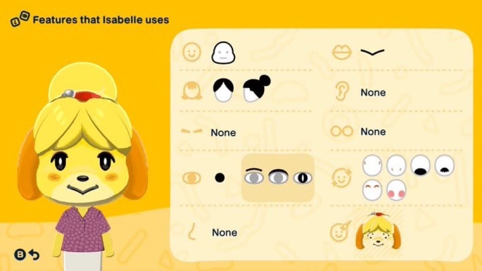 Isabelle Mii features guide