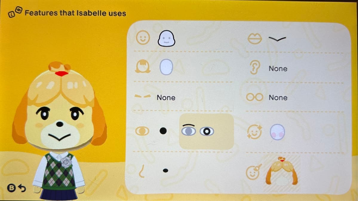 Isabelle Mii features guide