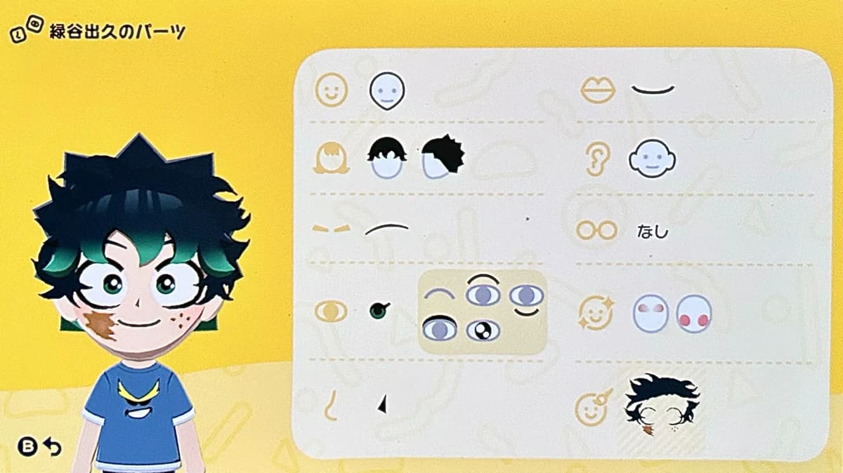 Izuku Midoriya Mii features guide