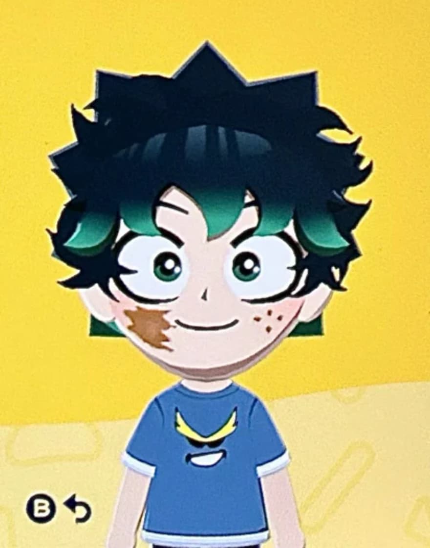 Izuku Midoriya - Tomodachi Life Mii portrait