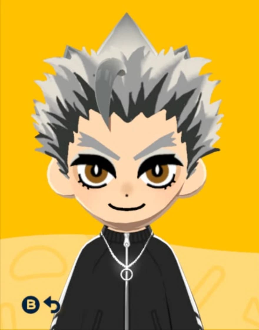 Koutaro Bokuto - Tomodachi Life Mii portrait