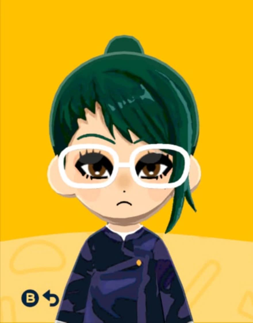 Maki Zen'in - Tomodachi Life Mii portrait