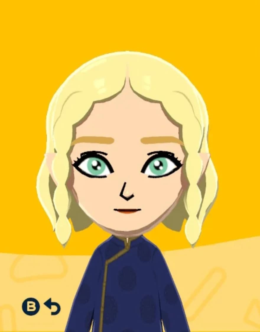 Princess Zelda - Tomodachi Life Mii portrait