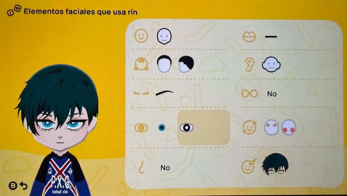 Rin Itoshi Mii features guide