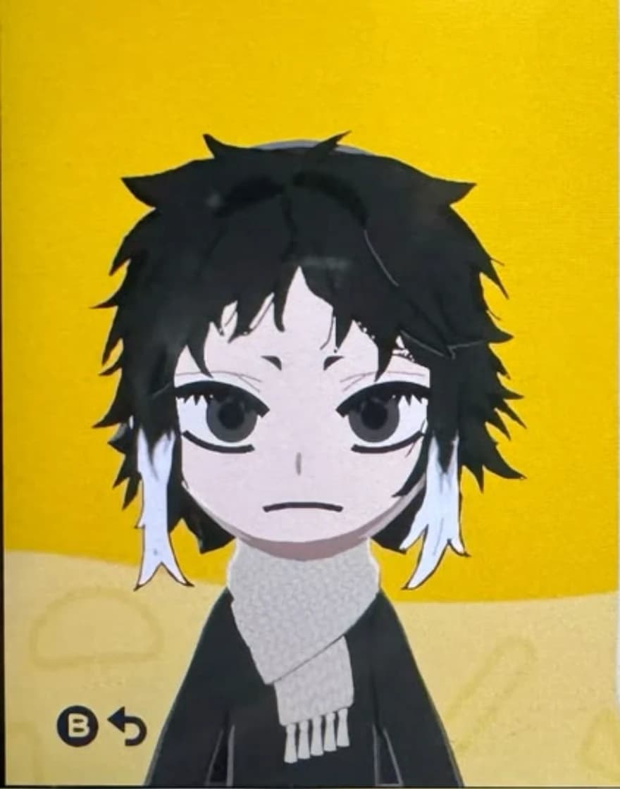 Ryuunosuke Akutagawa - Tomodachi Life Mii portrait