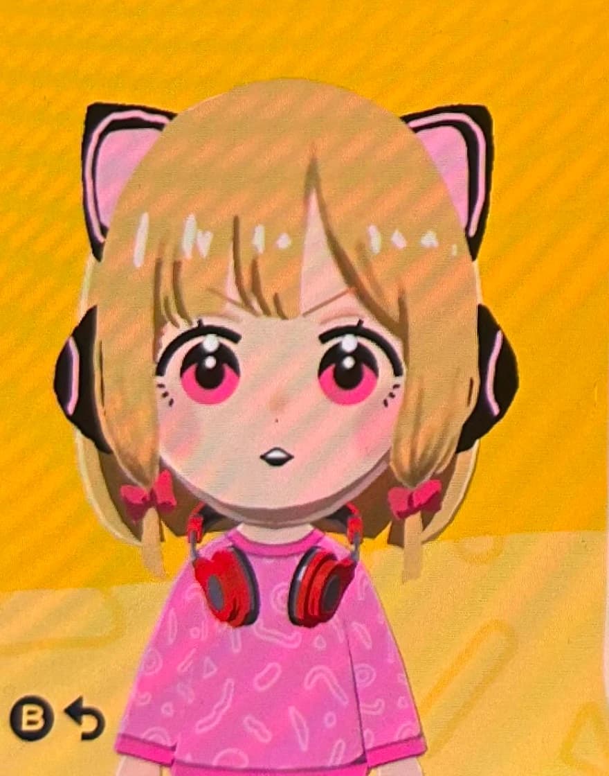 Saiba Momoi - Tomodachi Life Mii portrait