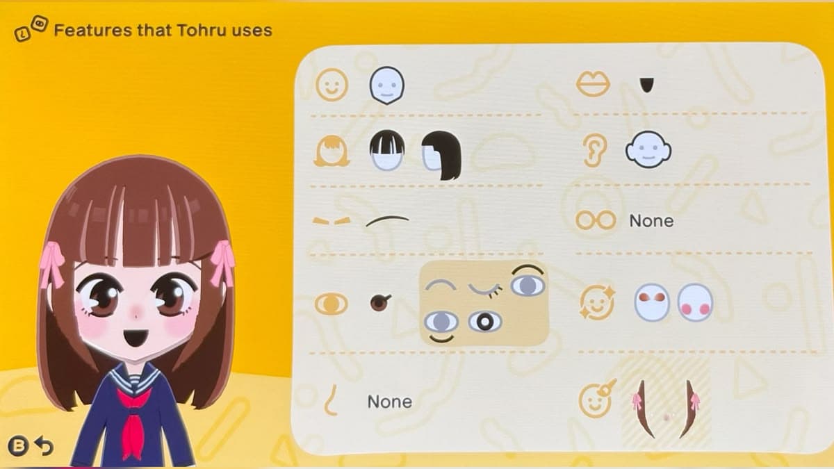 Tohru Honda Mii features guide