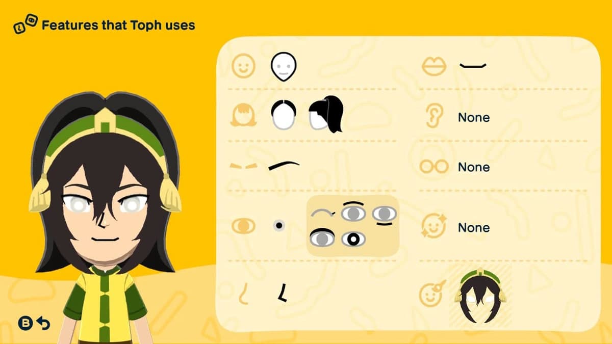 Toph Mii features guide
