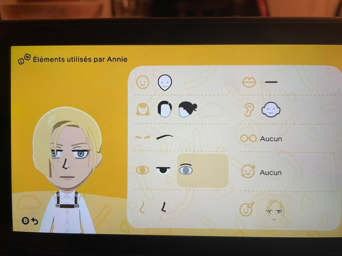 Annie Leonhart Mii features guide