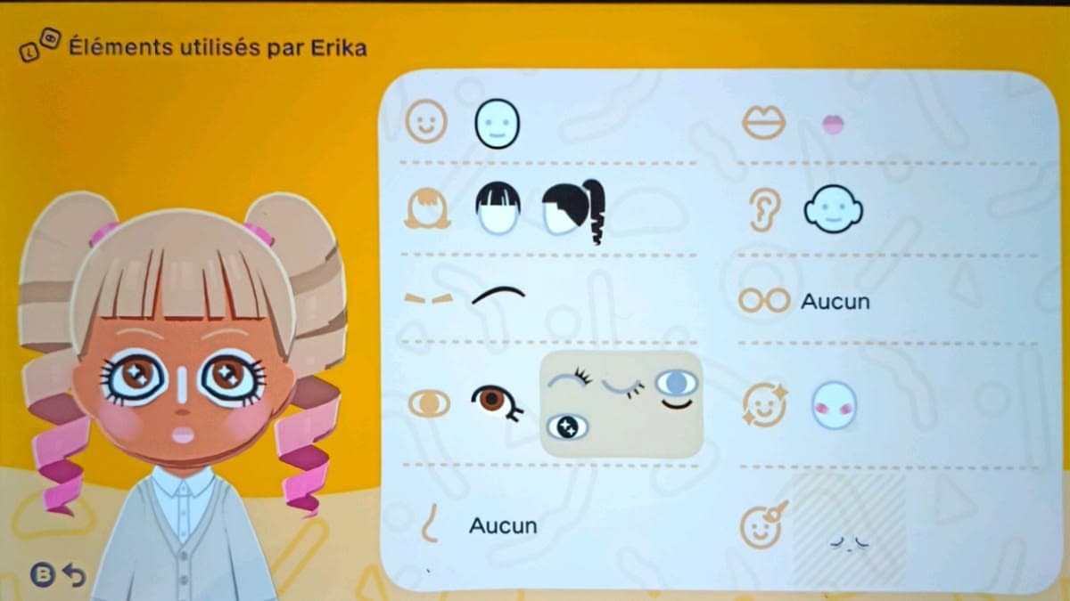 Erika Mii features guide