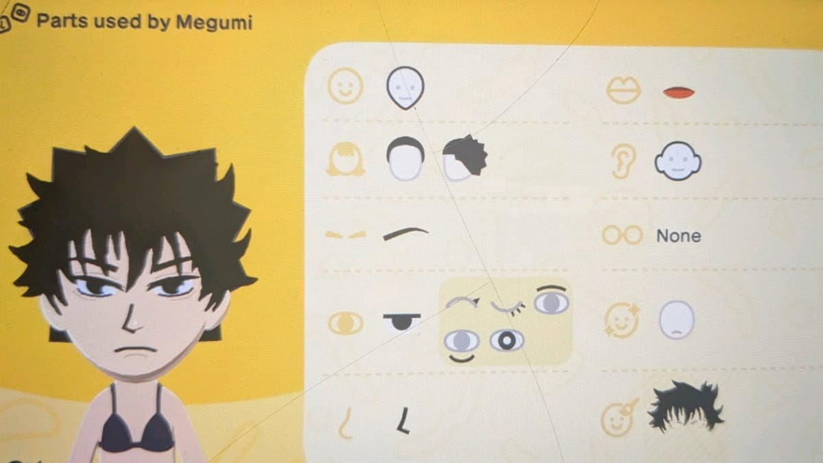Fushiguro Megumi Mii features guide