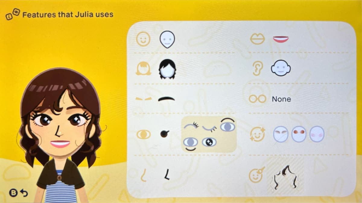 Julia Mii features guide