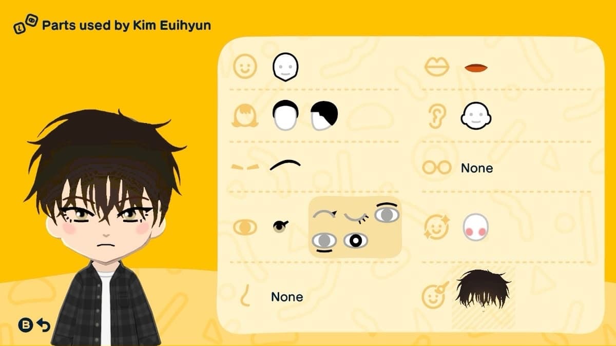 Kim Euihyun Mii features guide