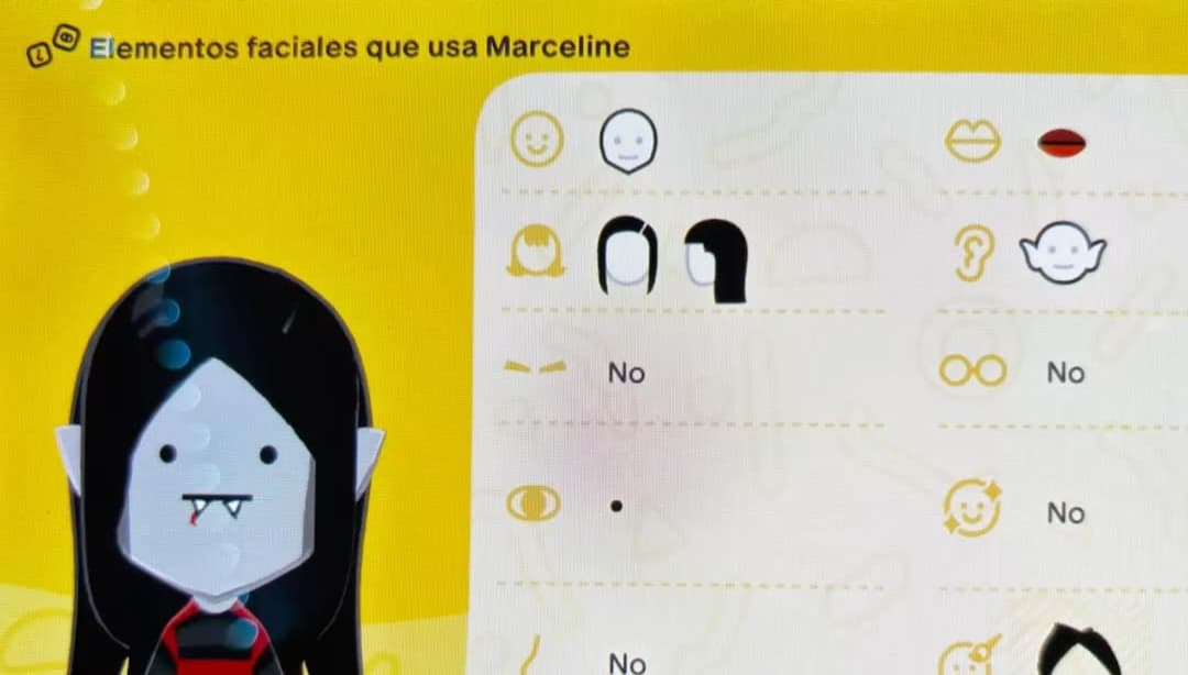 Marceline Mii features guide
