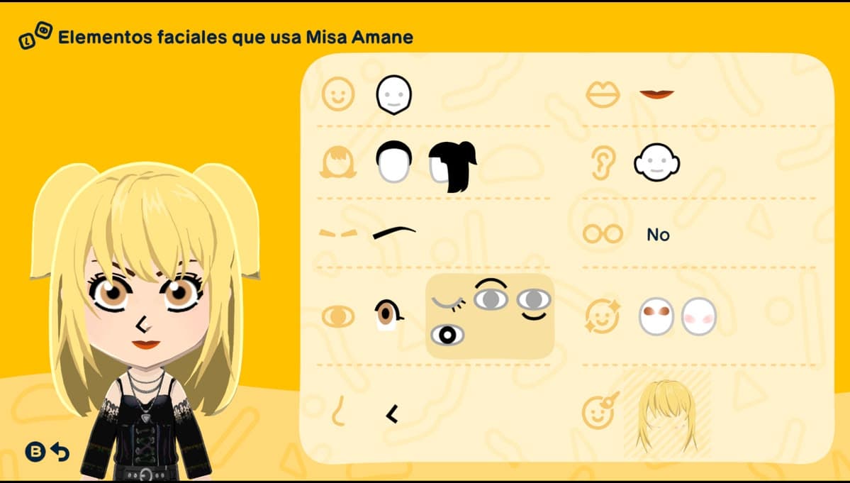Misa Amane Mii features guide