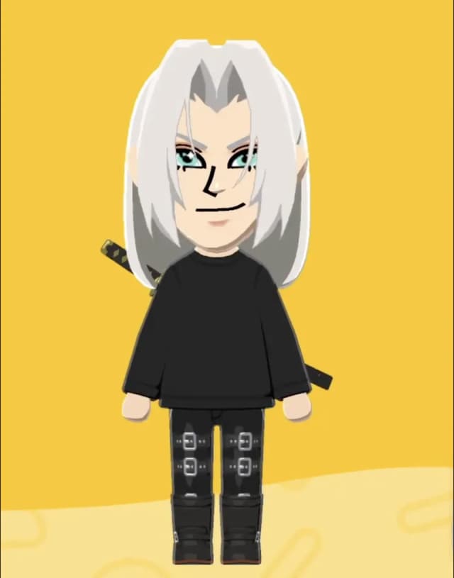 Sephiroth - Tomodachi Life Mii