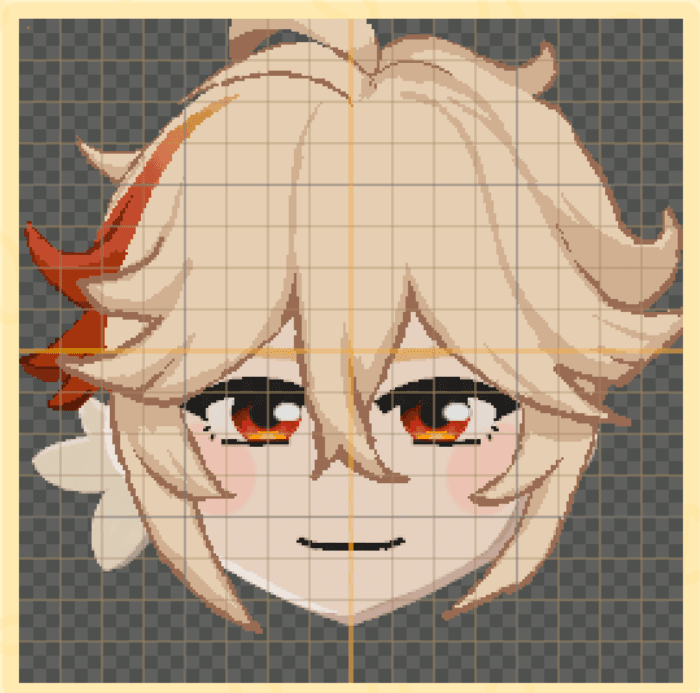kaedehara kazuha Mii facepaint