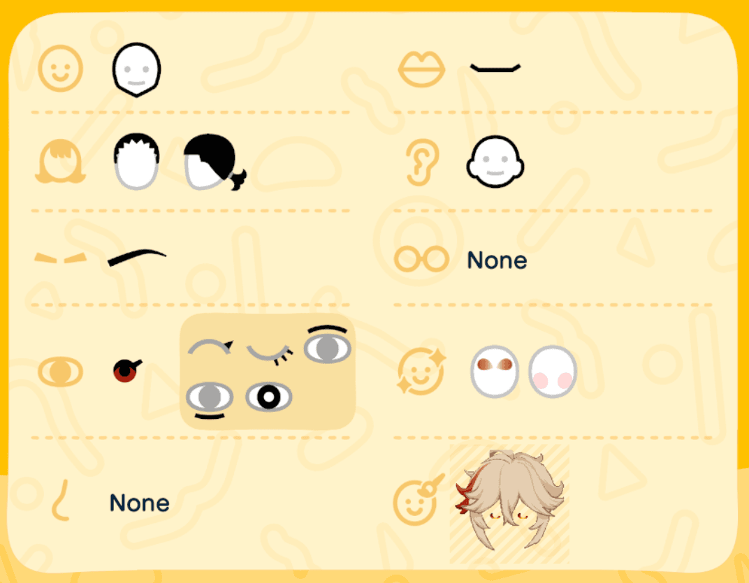 kaedehara kazuha Mii features guide