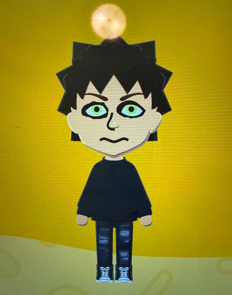 Billy Joe Armstrong - Tomodachi Life Mii portrait