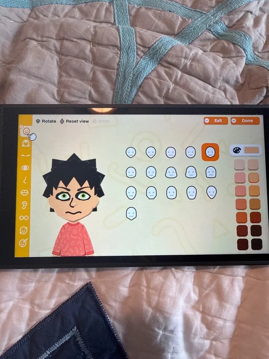 Billy Joe Armstrong Mii guide step 1
