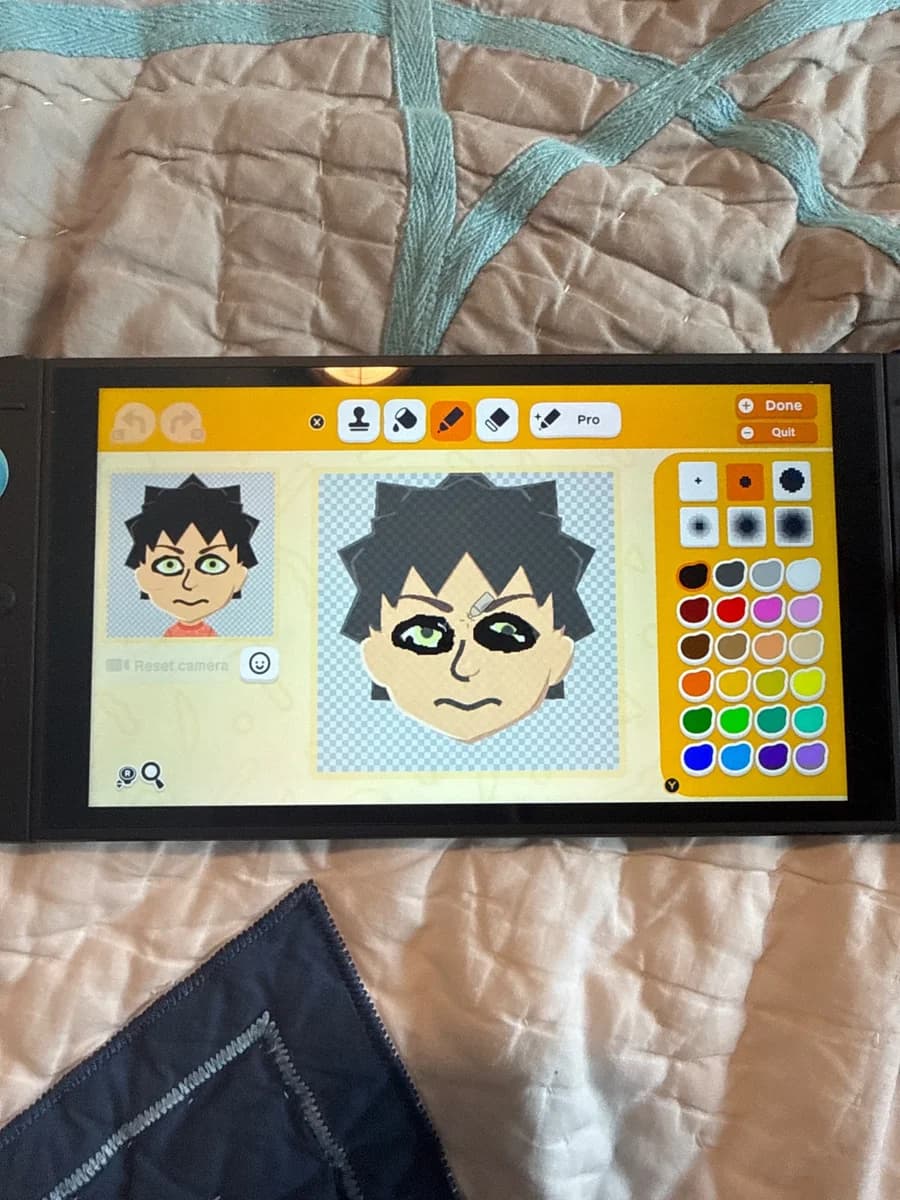 Billy Joe Armstrong Mii guide step 8