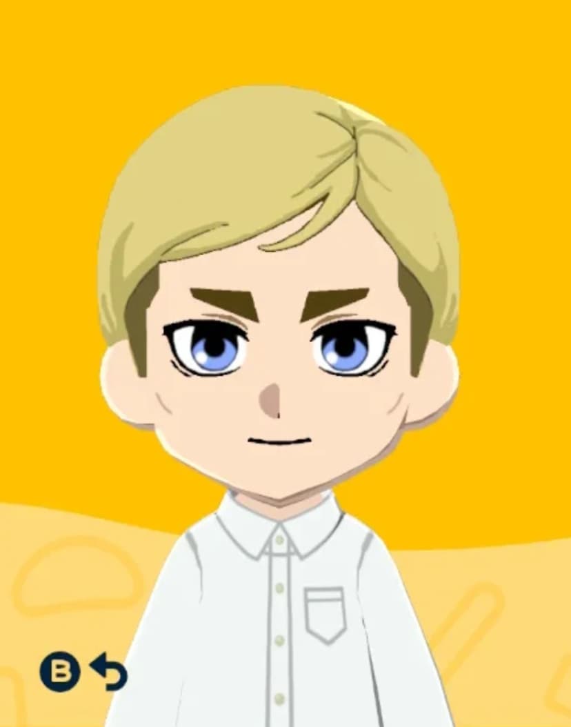 Erwin Smith - Tomodachi Life Mii portrait
