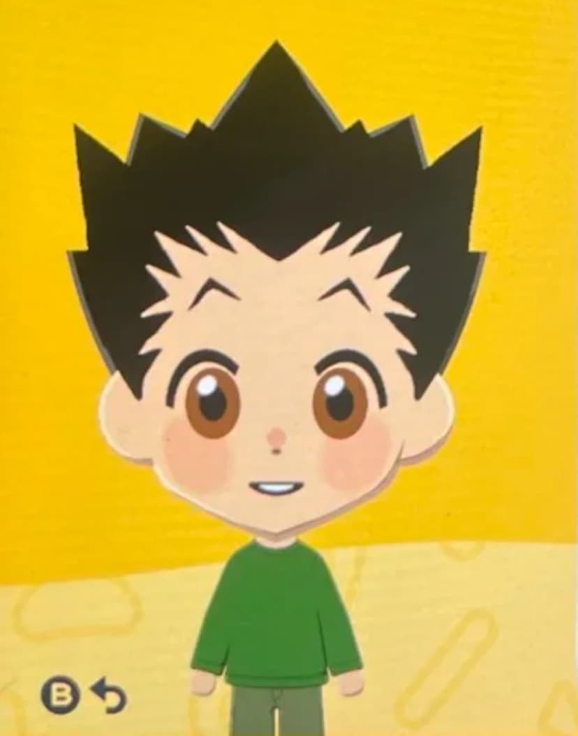 Gon Freecss - Tomodachi Life Mii portrait
