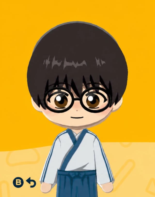 Shinpachi Shimura - Tomodachi Life Mii