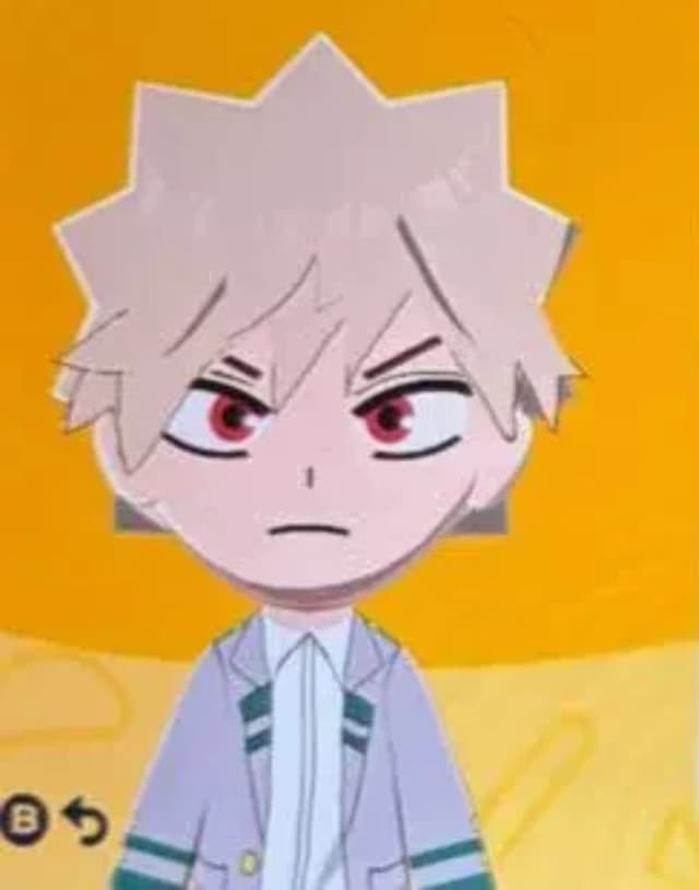 Katsuki Bakugo - Tomodachi Life Mii