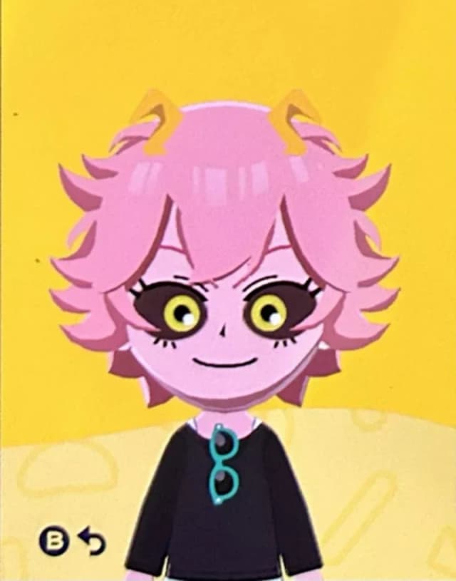 Mina Ashido - Tomodachi Life Mii