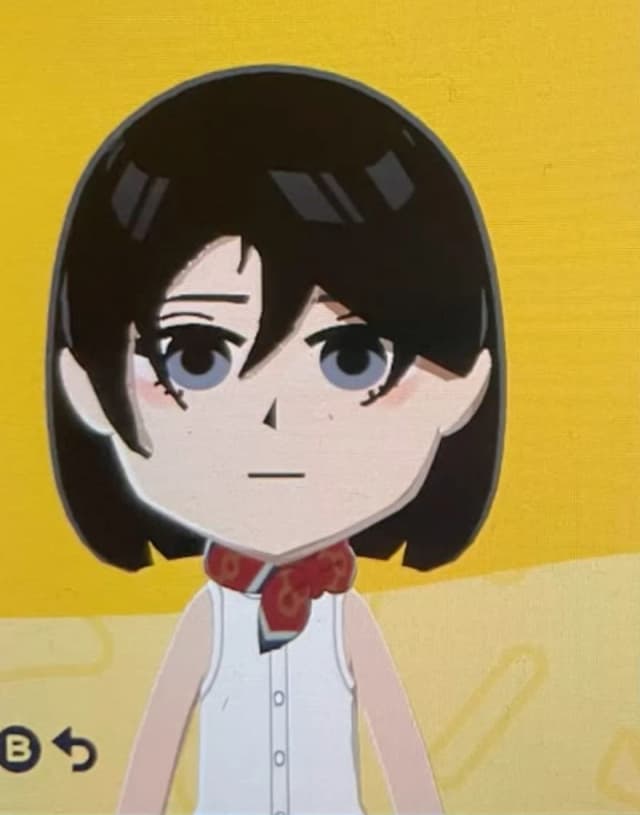 Mikasa Ackermann - Tomodachi Life Mii